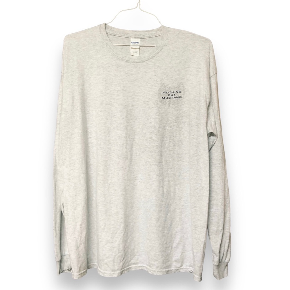 Nothing But Mustang Ford Car Long Sleeve T Shirt XL